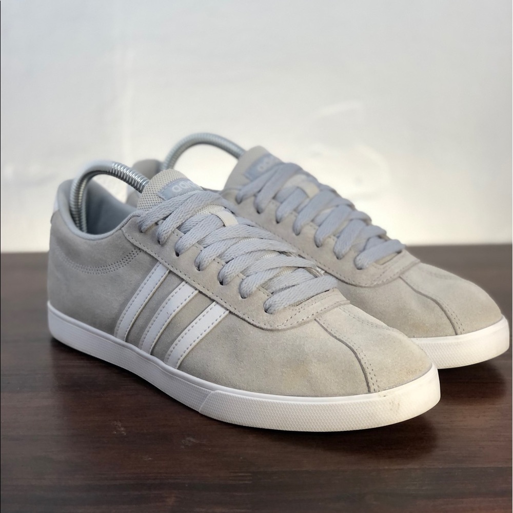 Adidas Courtset Trainer Neutral Grey Shoe’s DB0147 Women’s Size 9